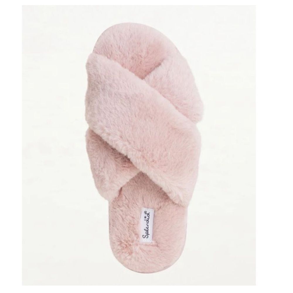 Splendid Cross Slide Slippers size small/ medium NWT